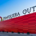 Centre commercial frontière La Jonquera en Espagne