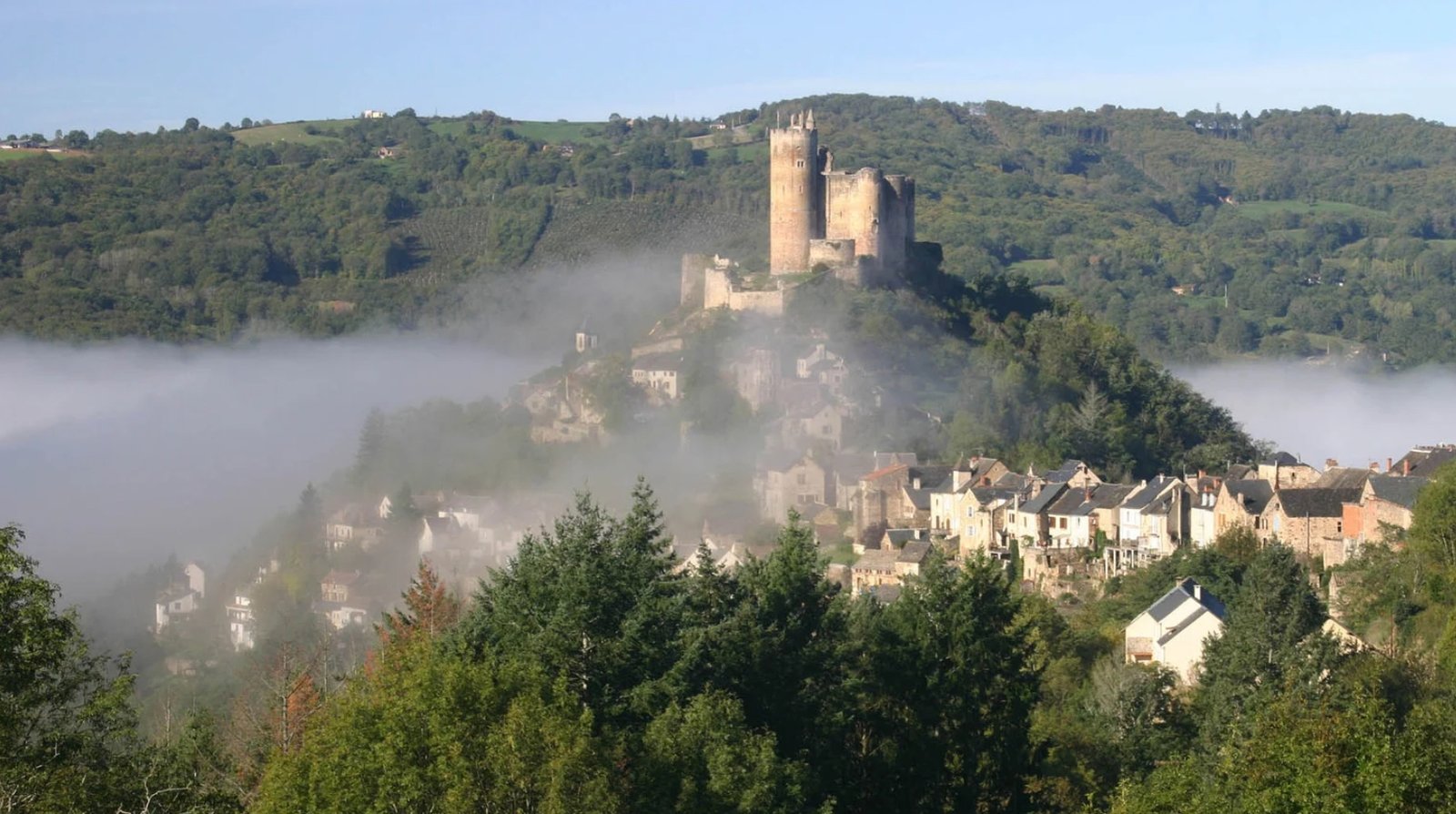 Château de Najac en Aveyron