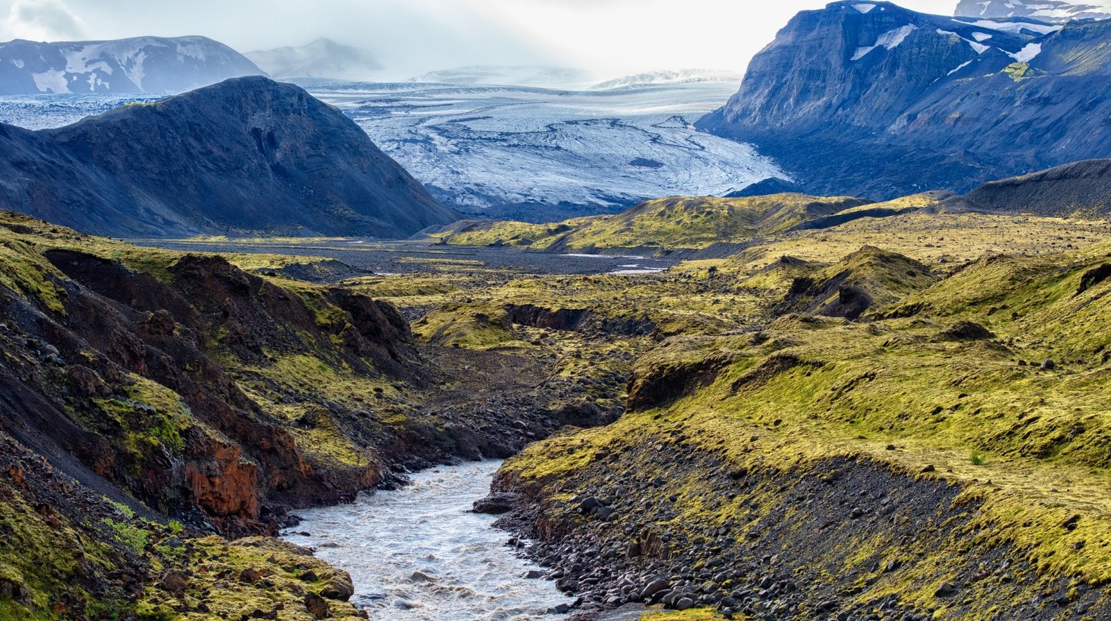 Laugavegur Trail en Islande