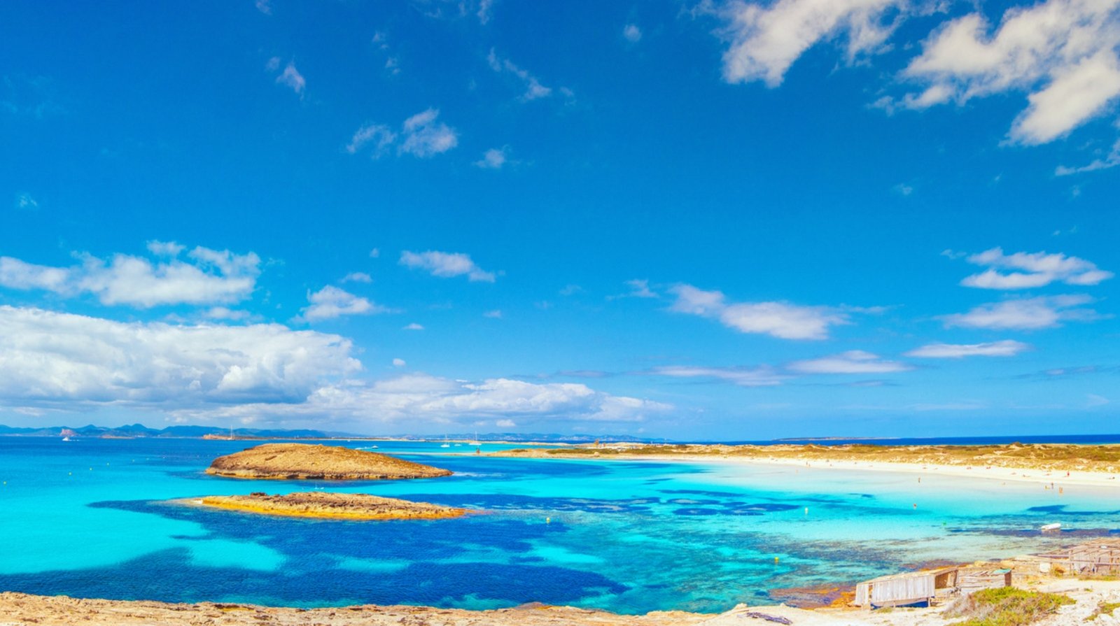 Playa de Ses Illetes à Formentera dans les Baléares