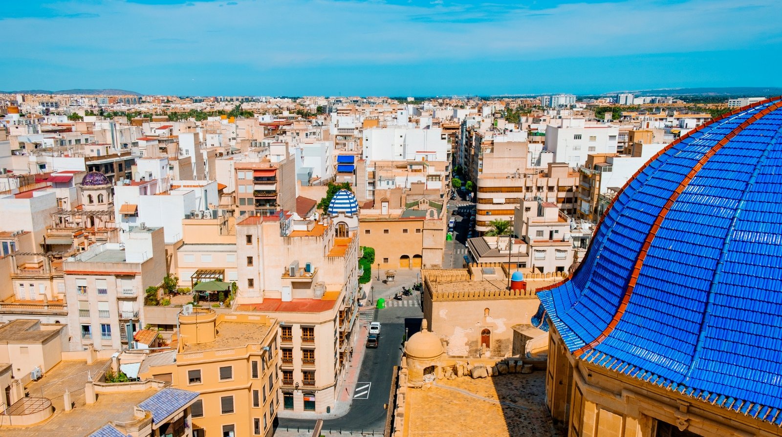 Ville d'Elche en Espagne