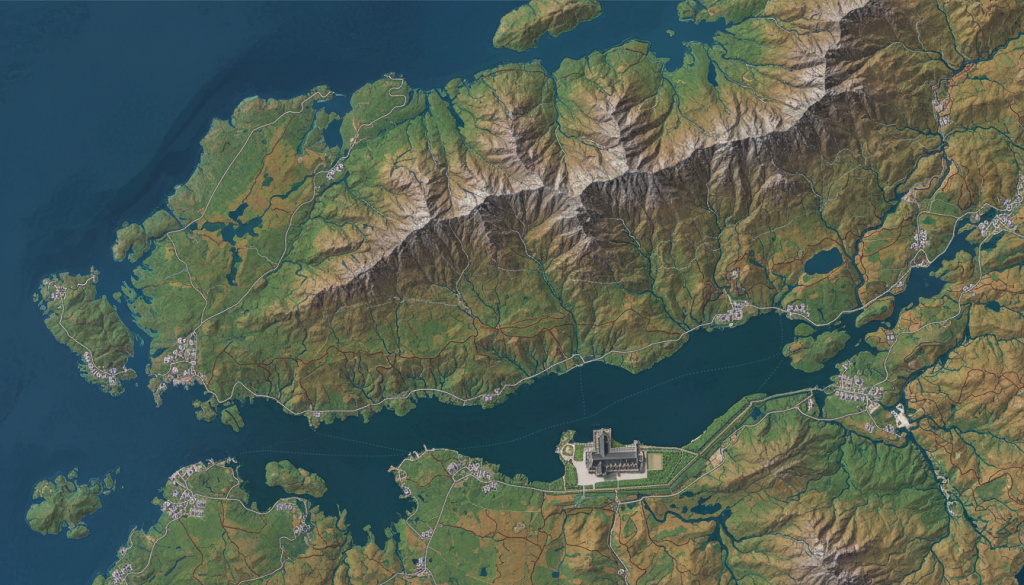 découvrez les lieux incontournables à explorer dans le connemara en irlande grâce à notre carte détaillée. partez à l'aventure entre lacs, montagnes et villages typiques.