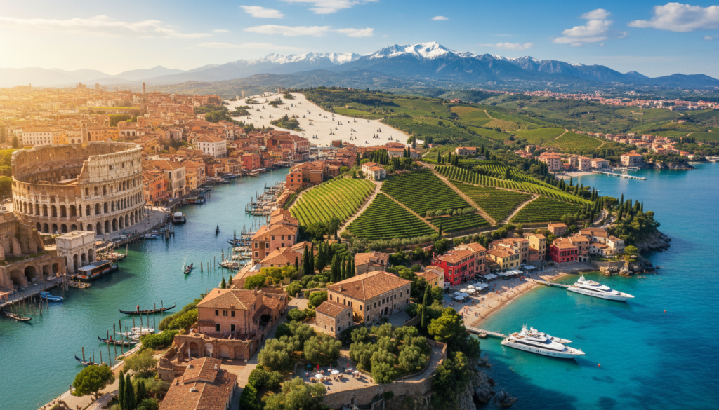 découvrez les destinations incontournables en italie adaptées à toutes vos envies : culture, nature, gastronomie ou détente. trouvez où aller pour un voyage sur mesure.