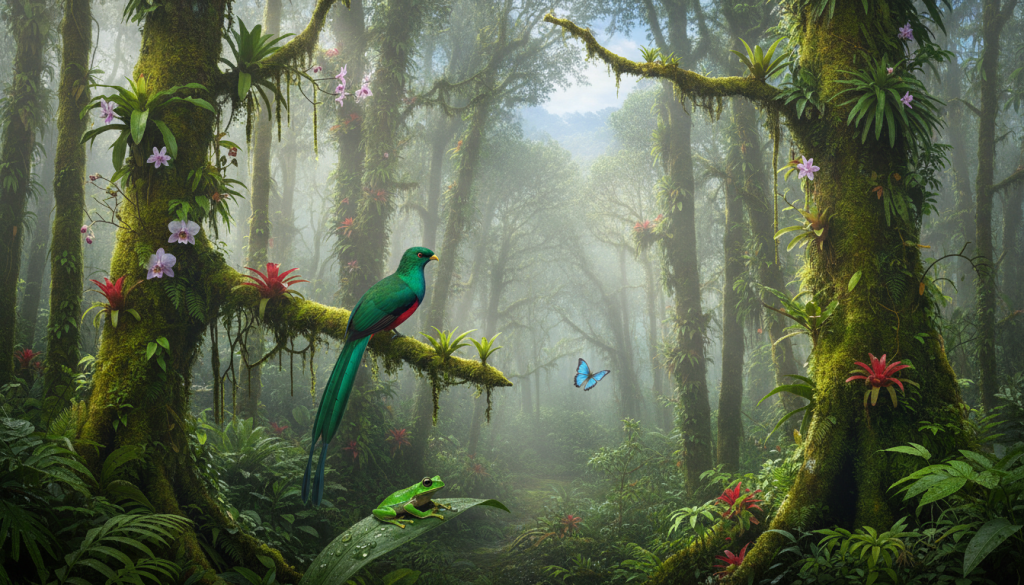 découvrez que voir dans la forêt nuageuse de monteverde au costa rica : faune, flore, activités et conseils pour explorer ce site naturel exceptionnel.