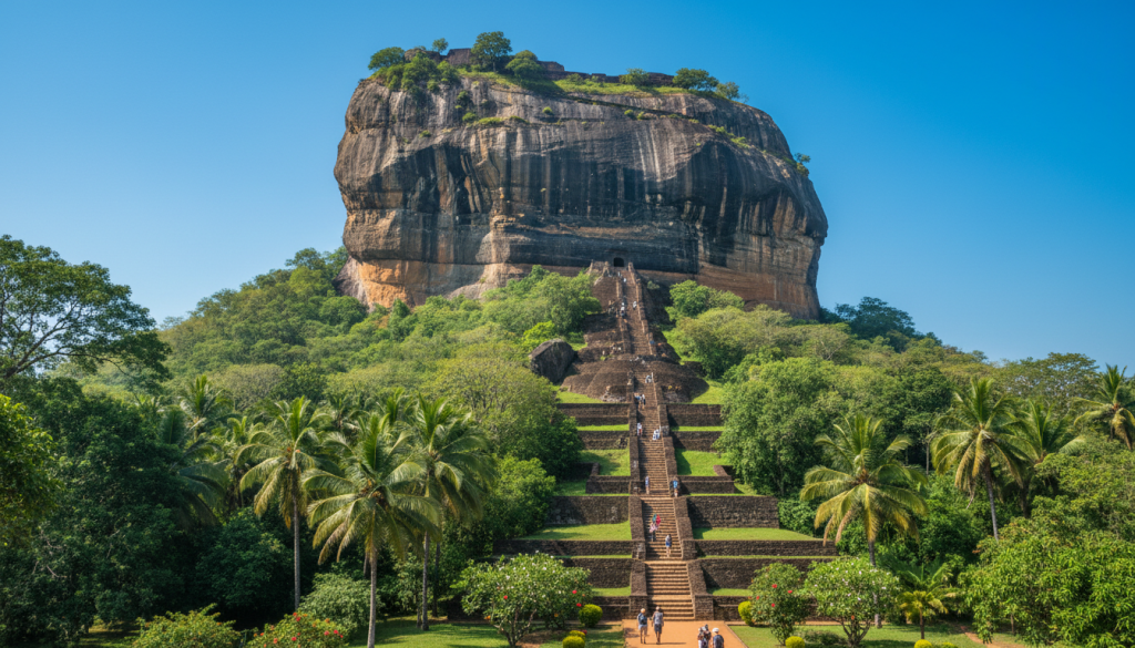 découvrez comment vous rendre au rocher du lion au sri lanka, un site emblématique offrant des panoramas exceptionnels et une plongée fascinante dans l'histoire locale.