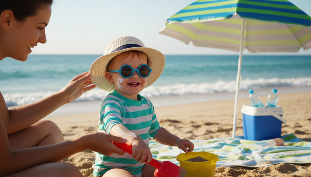 découvrez des conseils essentiels pour protéger votre bébé du soleil pendant les vacances et assurer sa sécurité et son bien-être.