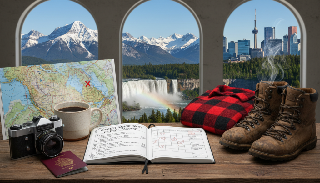 découvrez comment organiser votre circuit de 15 jours au canada avec nos conseils pratiques pour un voyage inoubliable.