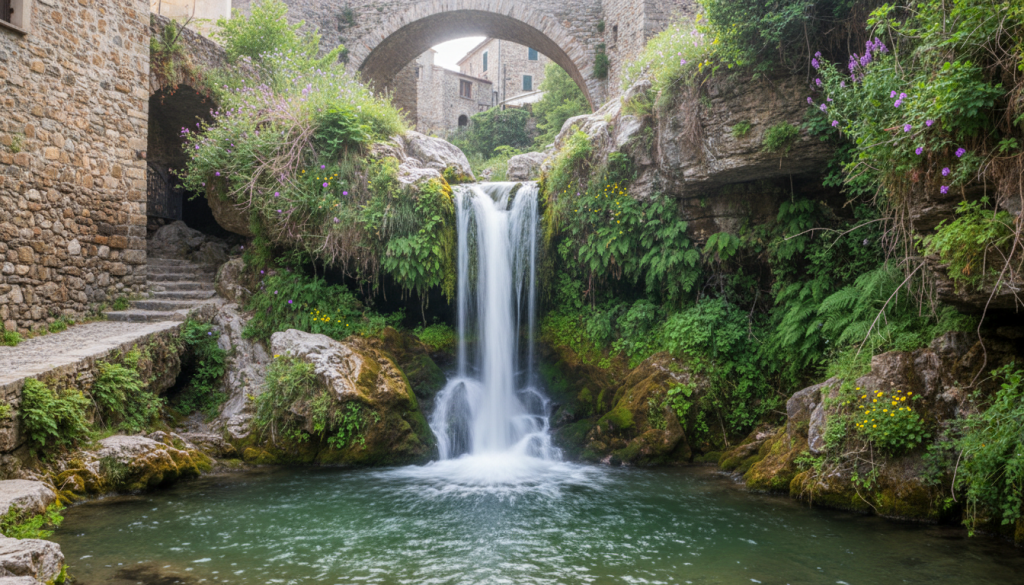 découvrez la dolceacqua cascade, la plus belle chute d'eau du village, et apprenez où la trouver pour admirer son charme naturel et son cadre exceptionnel.
