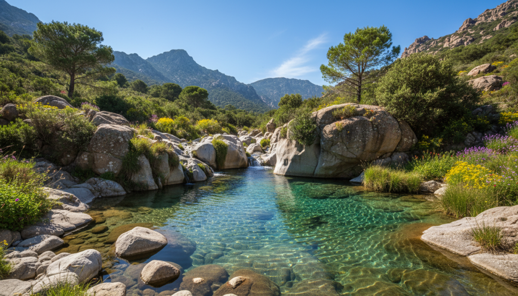 découvrez les plus belles piscines naturelles en corse du sud, des lieux idylliques pour se baigner et profiter de la nature préservée de cette magnifique région.