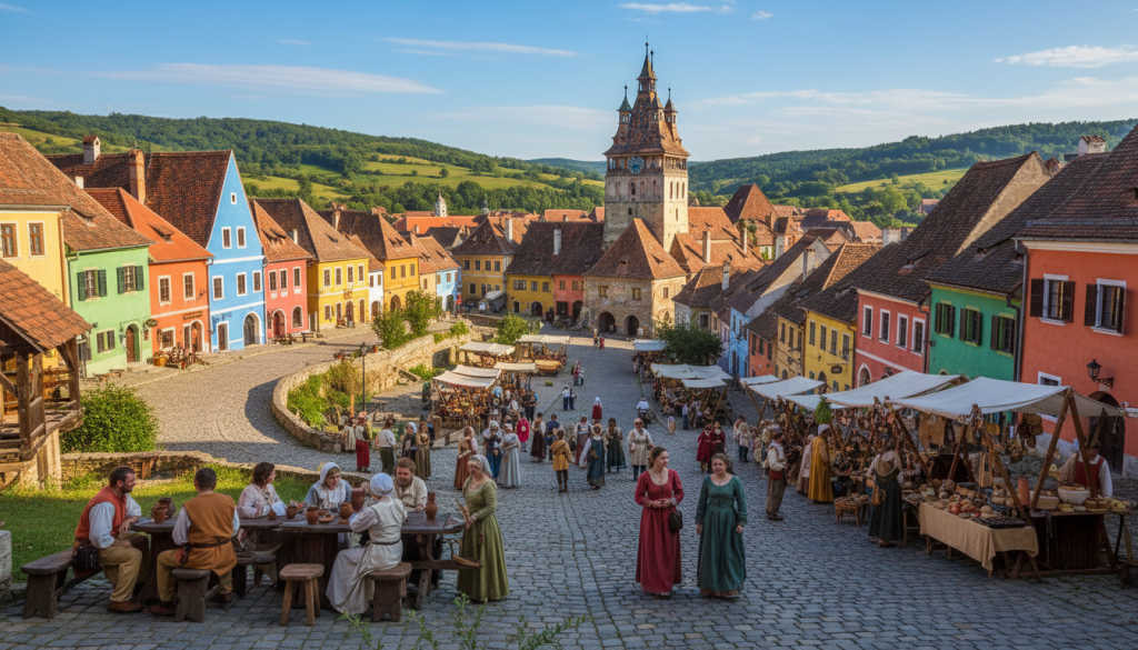 découvrez les incontournables de sighișoara, une ville médiévale fascinante. explorez ses ruelles pavées, ses monuments historiques et plongez dans son ambiance unique.