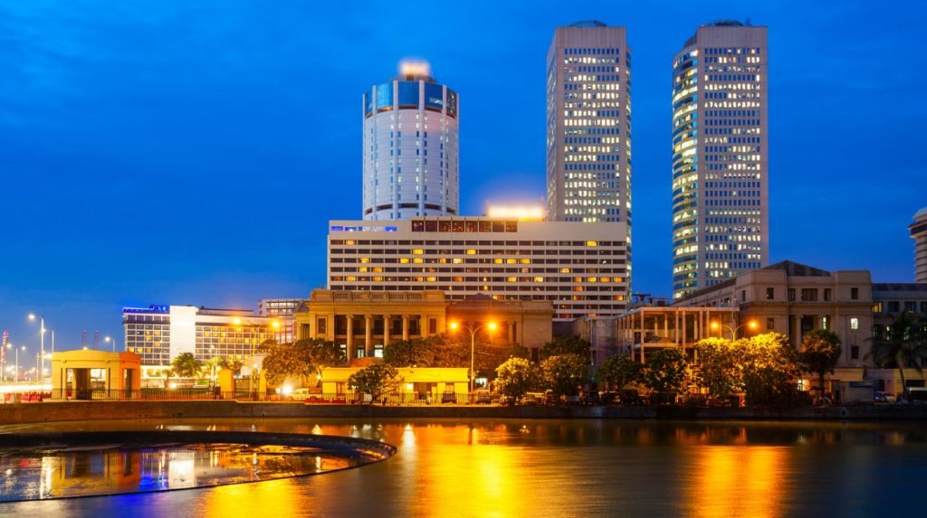 vue de colombo ceylon