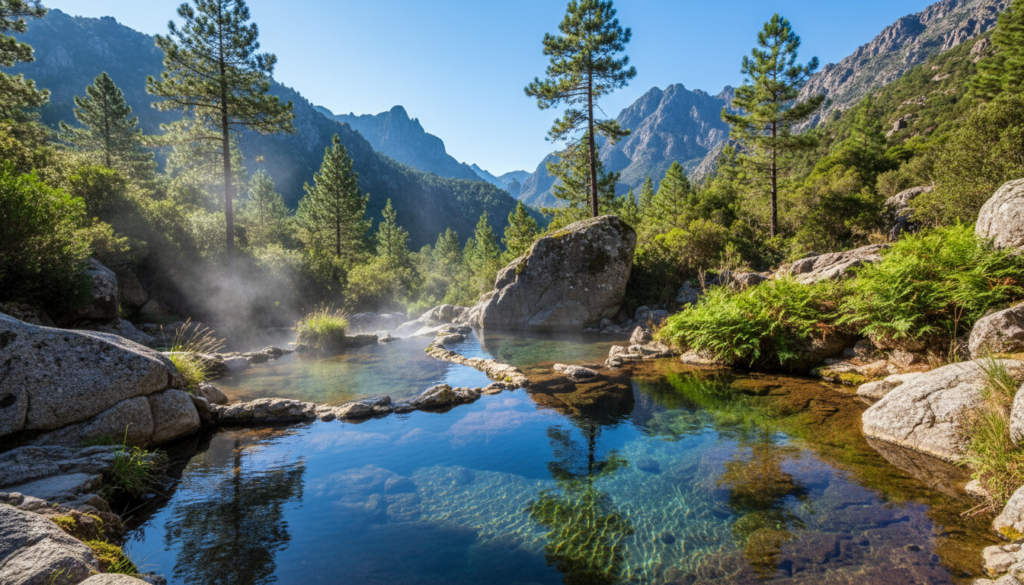 découvrez les bains de guïtéra, sources chaudes naturelles en corse, et explorez leurs bienfaits, leur cadre unique et pourquoi ils méritent une visite.