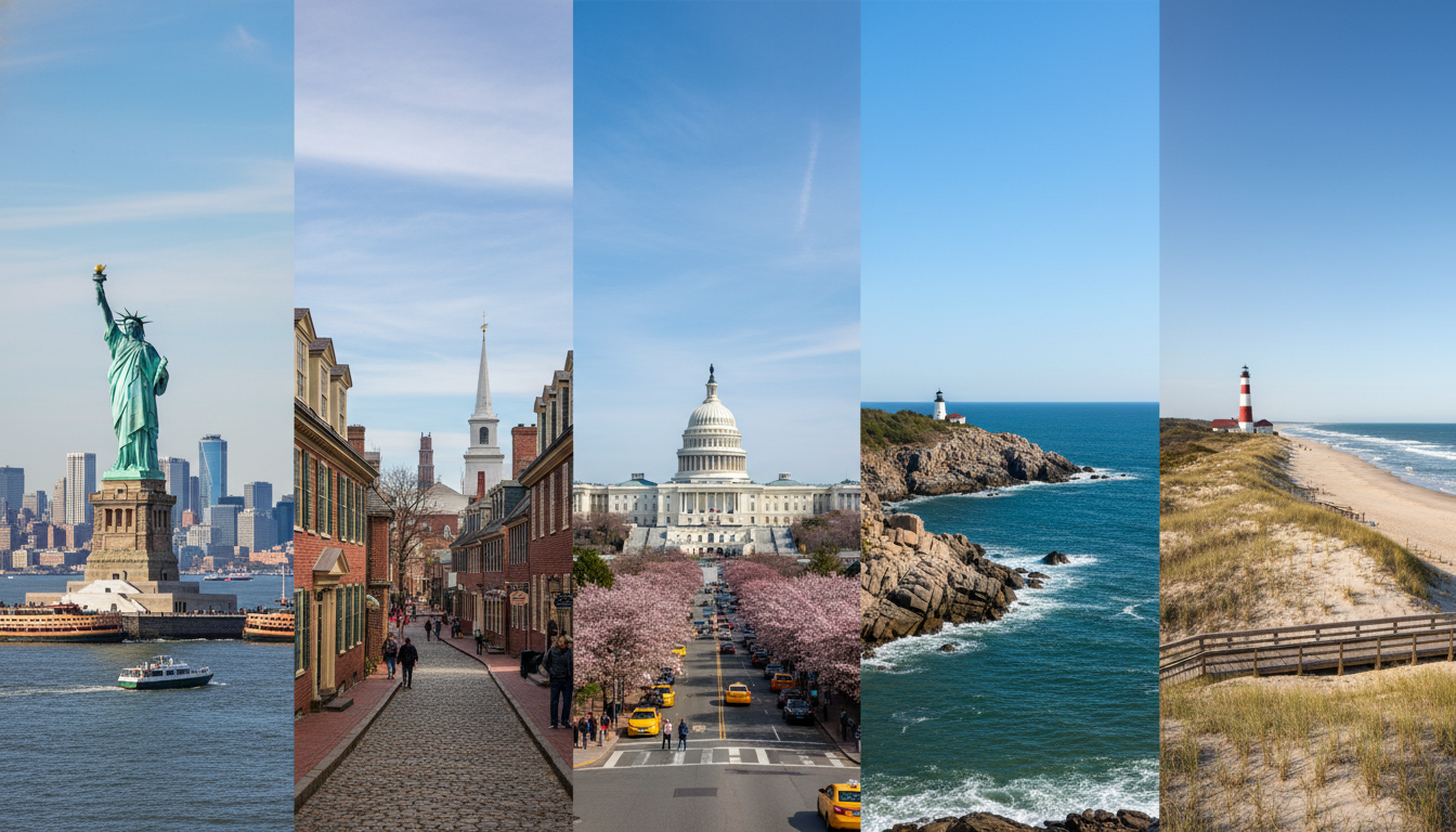 États-Unis côte Est : quels lieux explorer ?