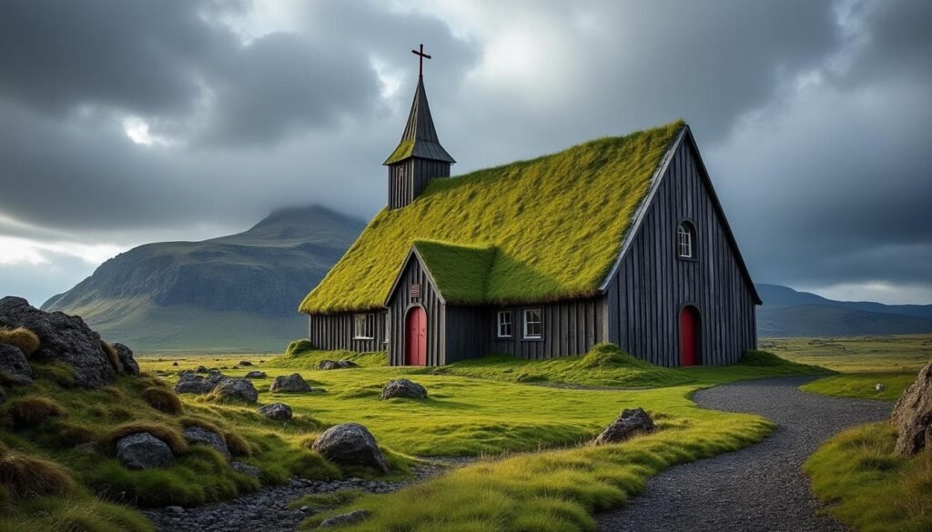 découvrez hofskirkja, cette église en tourbe unique en islande, et explorez pourquoi elle est considérée comme une étape incontournable lors de votre voyage.