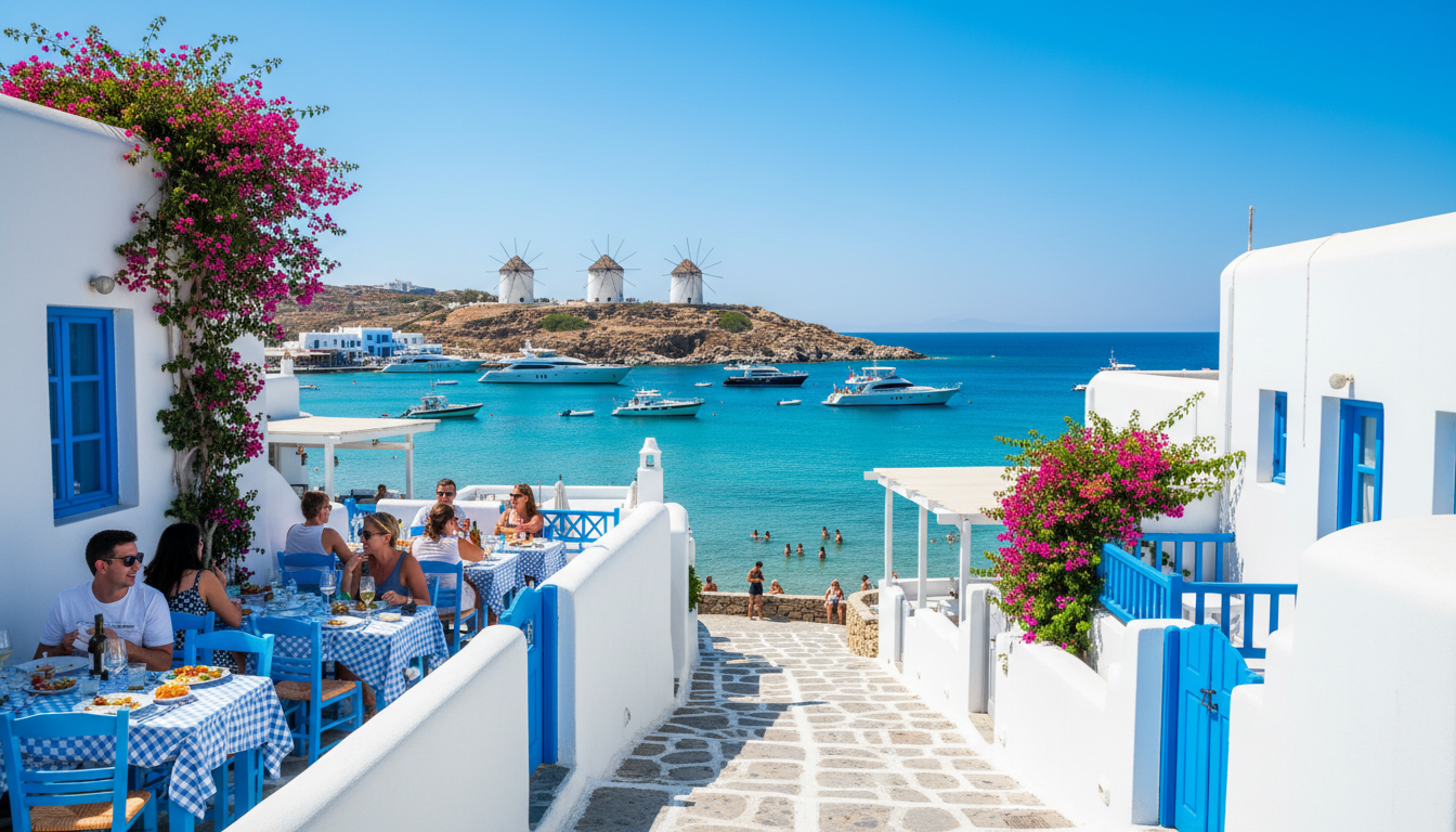 Île grecque Mykonos : que faire sur l’île ?