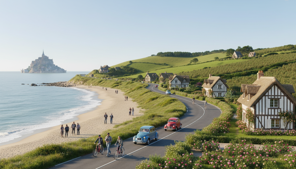 découvrez un itinéraire complet en normandie avec toutes les étapes incontournables à visiter pour un voyage riche en histoire, paysages et culture.