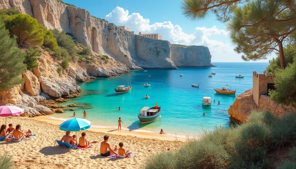 découvrez notre sélection des plus belles plages de malte idéales pour se baigner en famille. profitez de sable fin, d'eaux cristallines et d'activités adaptées pour petits et grands.