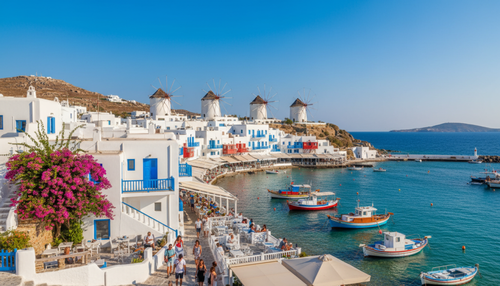 découvrez les incontournables à visiter à mykonos, l’île blanche, entre plages paradisiaques, villages pittoresques et sites culturels uniques.