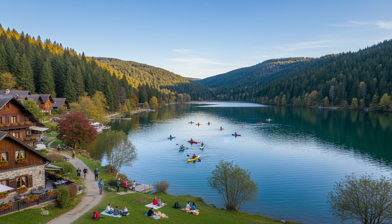 Week-end Gérardmer : que faire autour du lac ?