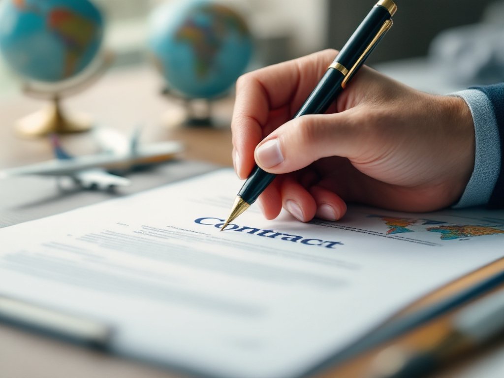 Contrat type pour mission de Travel Planner à télécharger