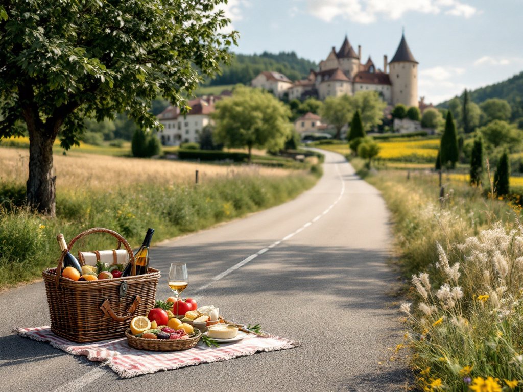 Itineraire Michelin pour un roadtrip gourmand en France