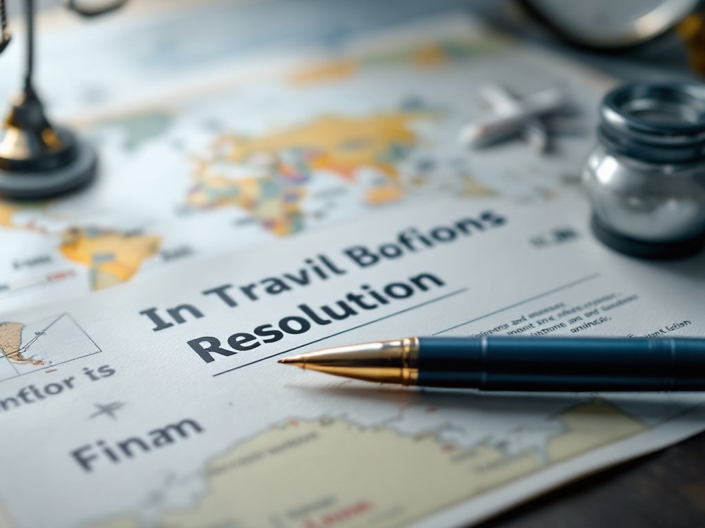 Modèle de lettre pour régler un litige client Travel Planner