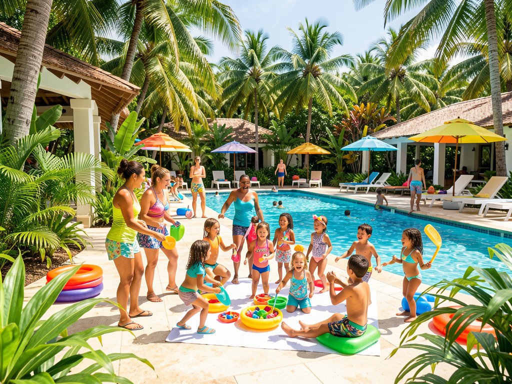 Clubs en Guadeloupe avec mini‑club et activités familiales