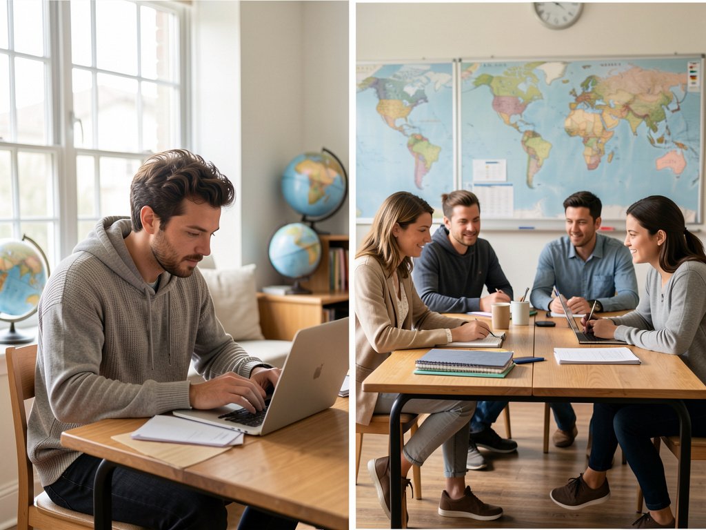 Cours Travel Planner : présentiel vs en ligne comparatif