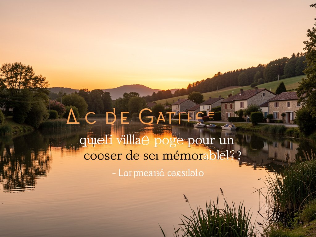 Lac de Garde : quel village pour un coucher de soleil mémorable ?